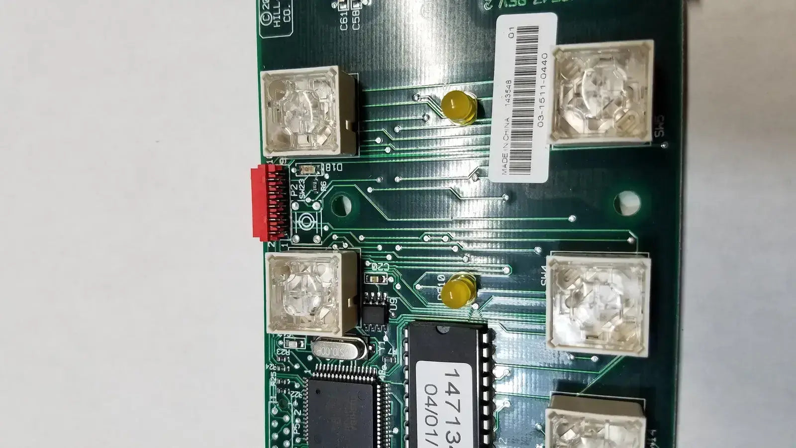 Hill-Rom 2007 Control Board 147134.102 Assy 143548 with 16x 1108