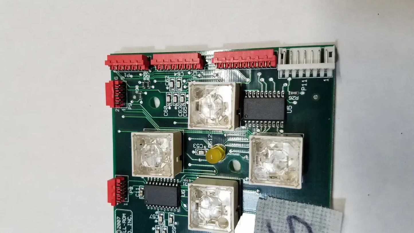 Hill-Rom 2007 Control Board 147134.102 Assy 143548 with 16x 1108