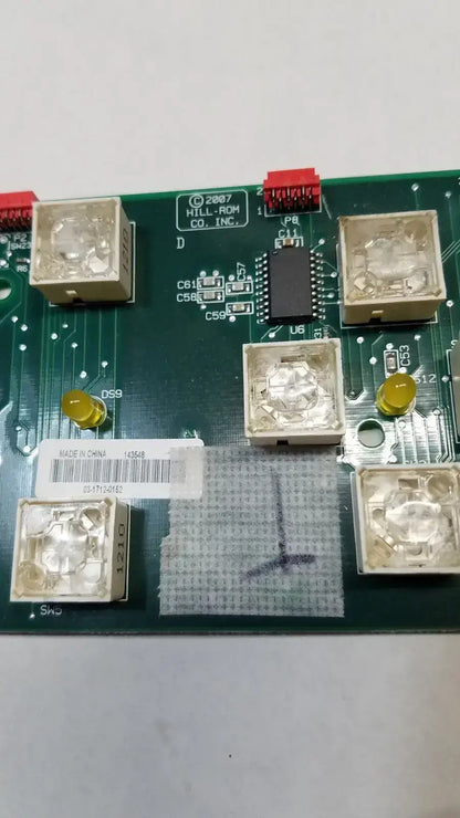 Hill-Rom 2007 Control Board 147134.102 Assy 143548 with 16x 1210