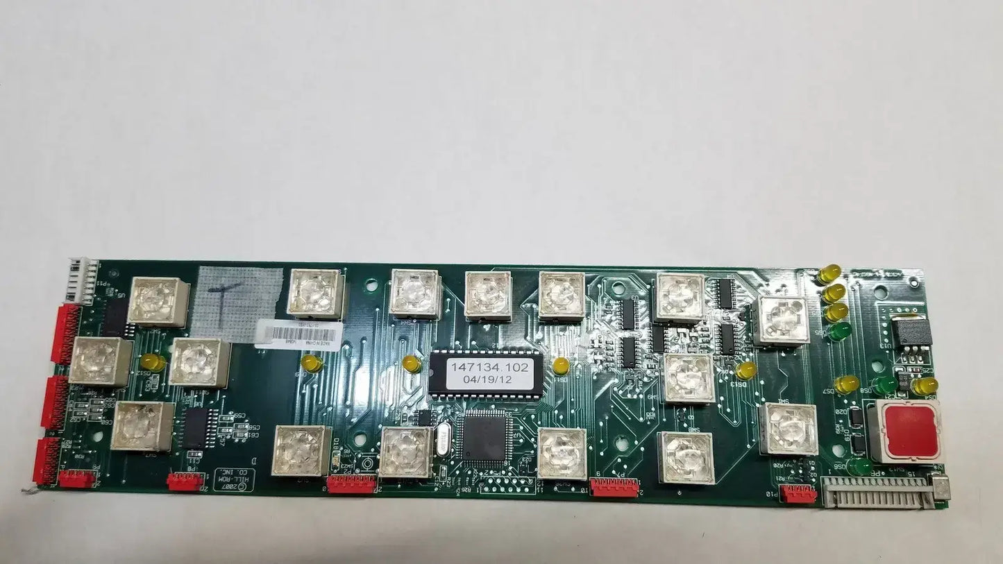 Hill-Rom 2007 Control Board 147134.102 Assy 143548 with 16x 1210
