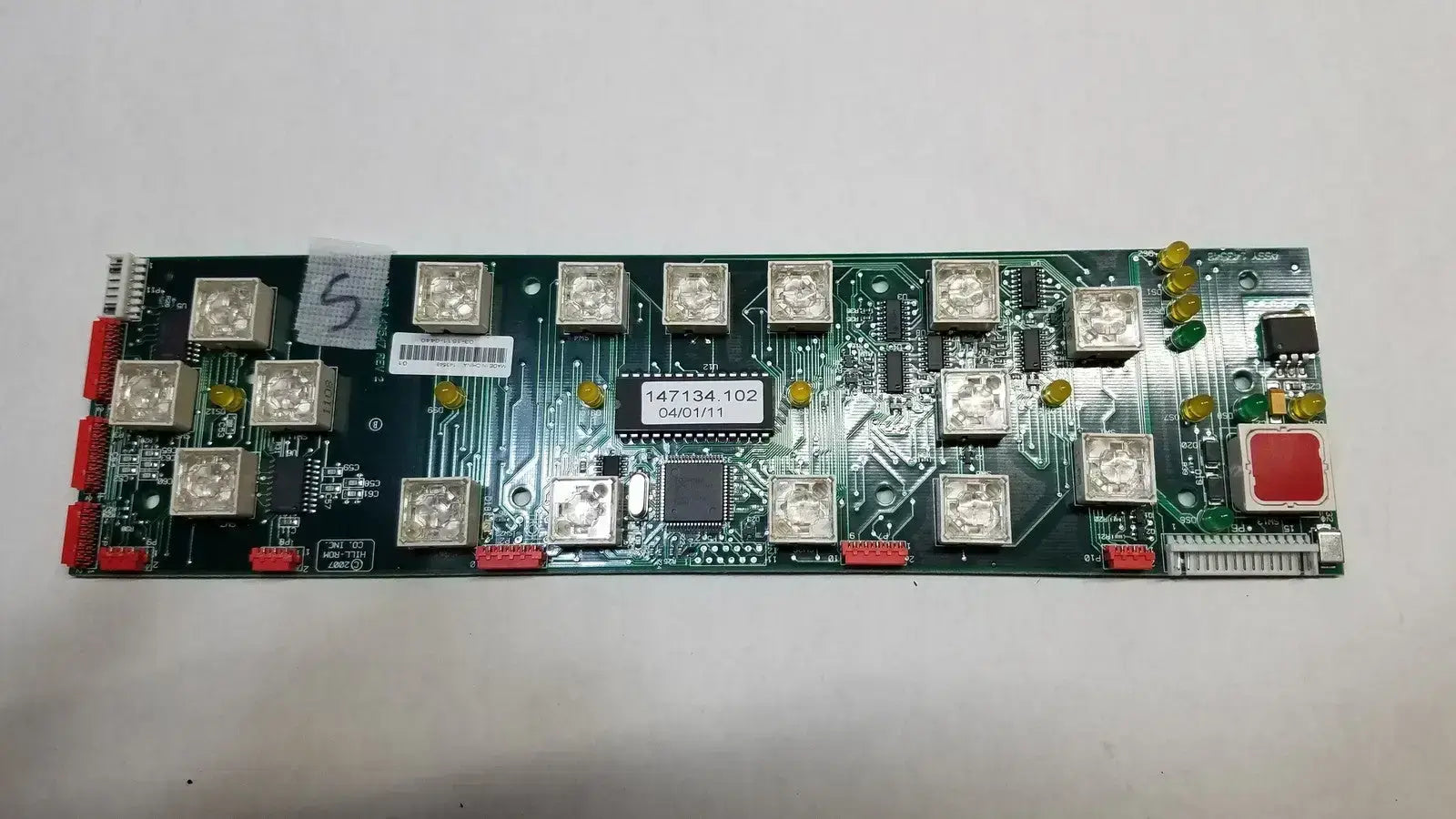 Hill-Rom 2007 Control Board 147134.102 Assy 143548 with 16x 1108
