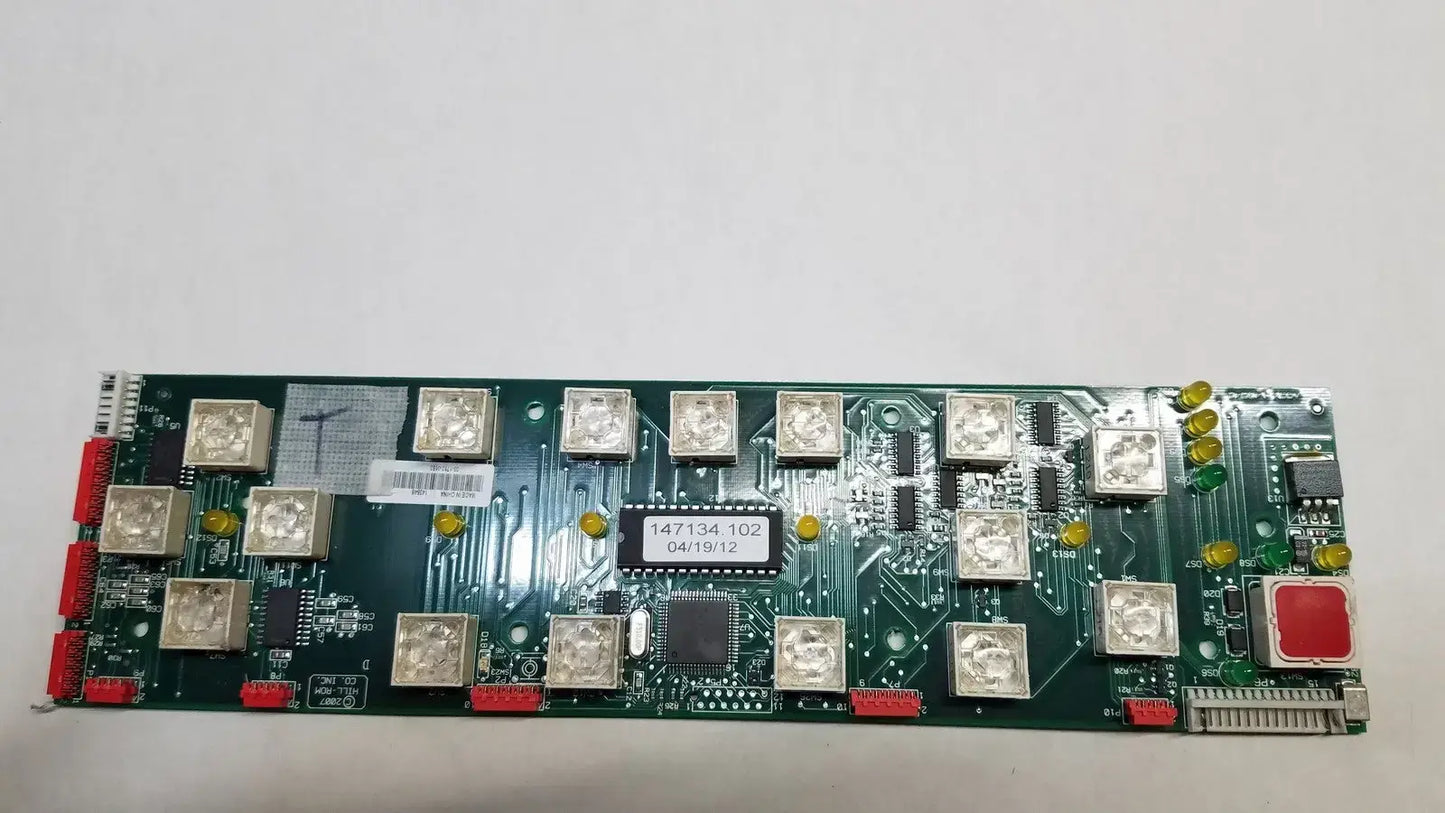 Hill-Rom 2007 Control Board 147134.102 Assy 143548 with 16x 1210