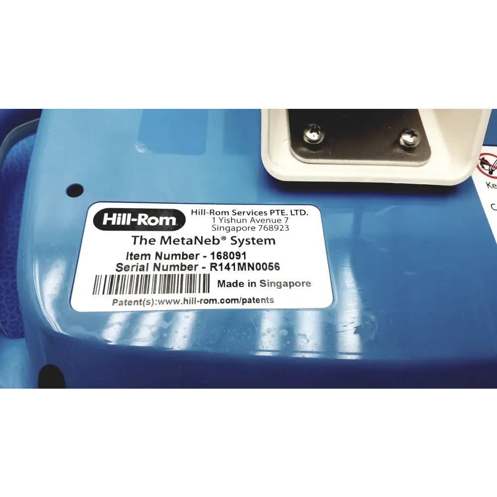 HILL-ROM The MetaNeb System 168091 Airway Clearance Device