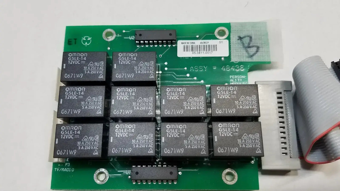 Hill Rom Total Care Sidecomm Ent/Light Relay Control Board Assy - Assembly