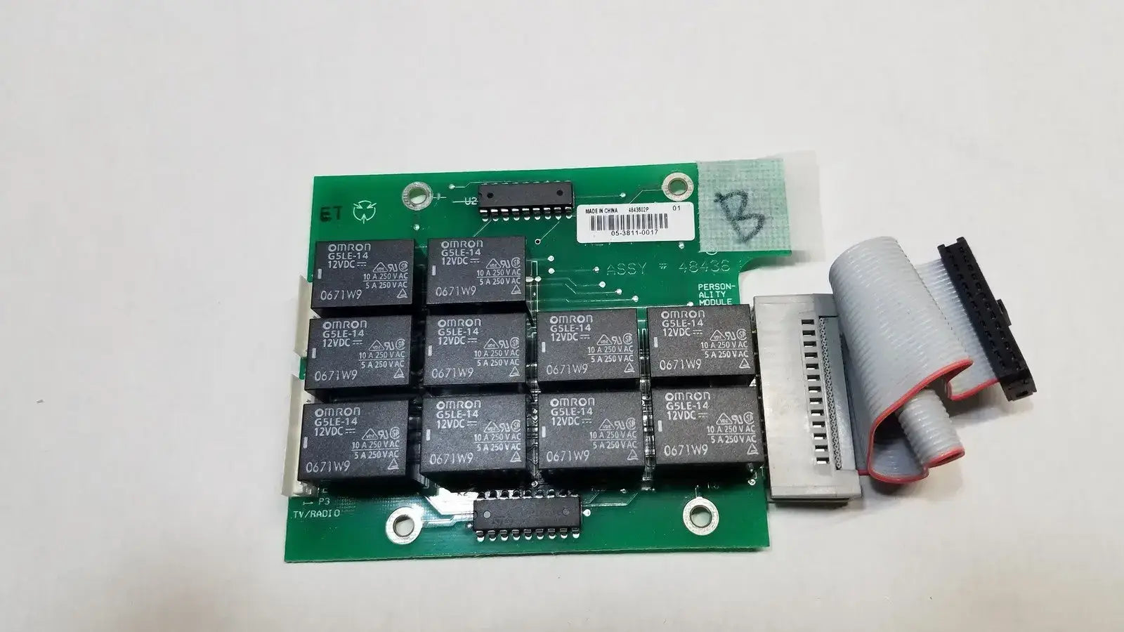 Hill Rom Total Care Sidecomm Ent/Light Relay Control Board Assy - Assembly