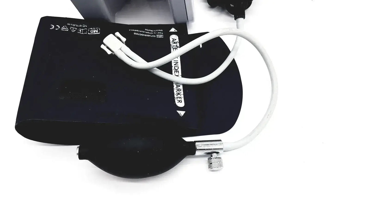 Hillrom / Welch Allyn 200716061215 Wall Gauge Aneroid Sphygmomanometer With Cuff