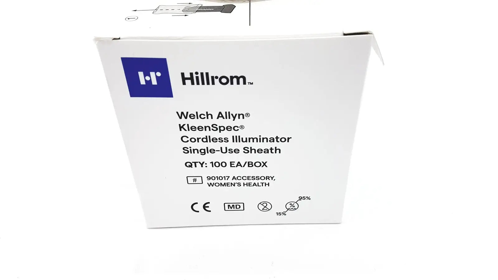 Hillrom Welch Allyn Disposable Sheaths for KleenSpec Vaginal Specula 59010