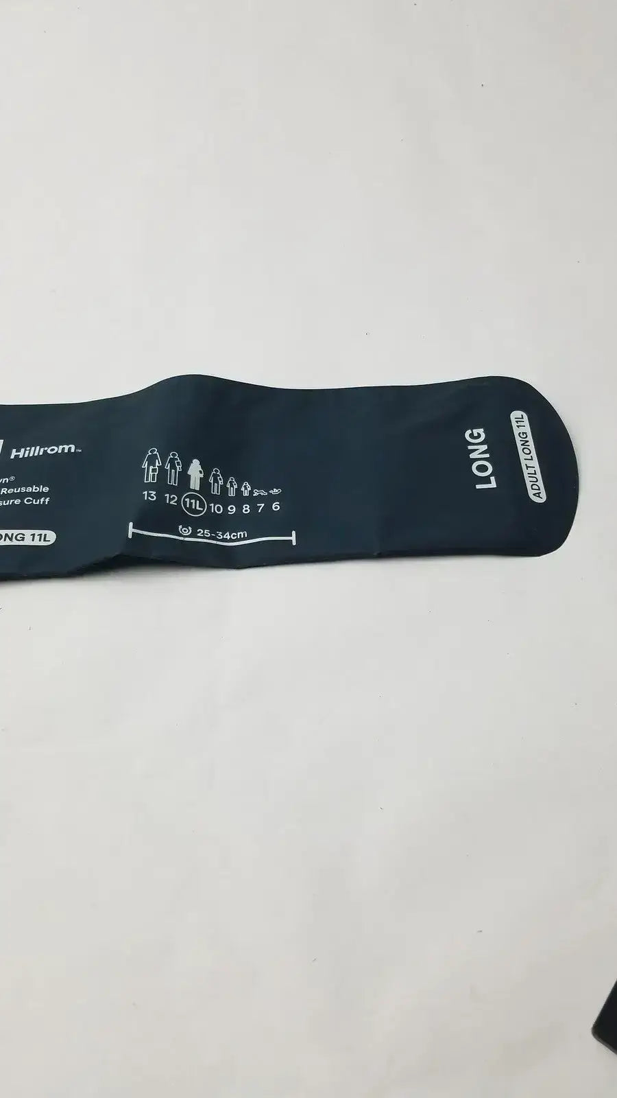 Hillrom Welch Allyn FlexiPort Reusable Blood Pressure Cuff Adult Long 11L
