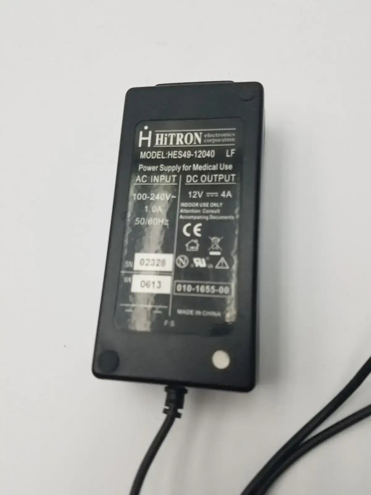 Hitron Electronics Corp. Model: HES49-12040 Power Supply