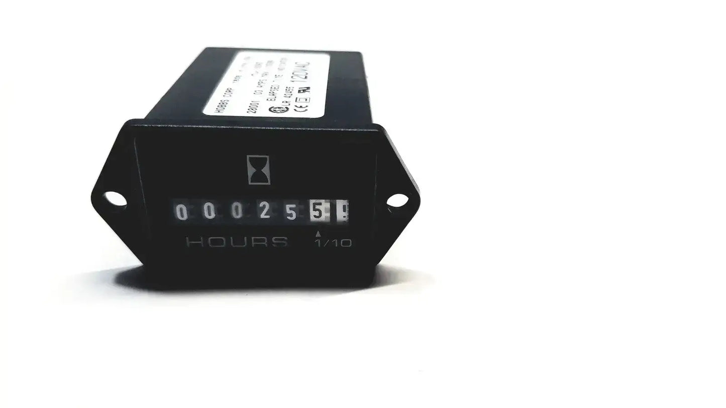 Hobbs 28001. 03 Amps Max Elapsed Time Indicator - Hour Meter