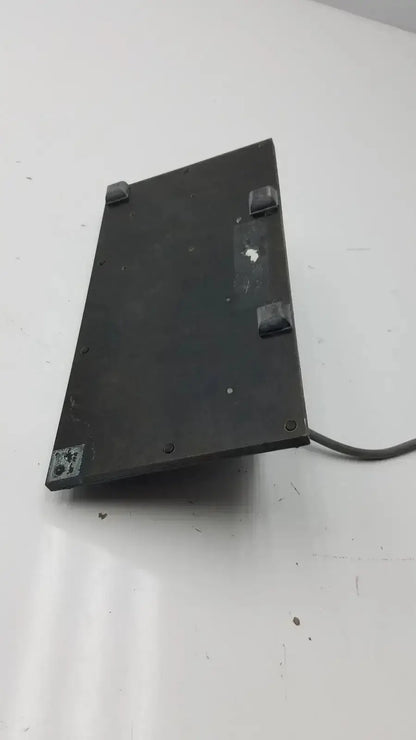 Black rectangular Hoefer Scientific Instruments TE 51 transphor power supply with rubber feet and gray cable for 0-110VDC 0-2A output