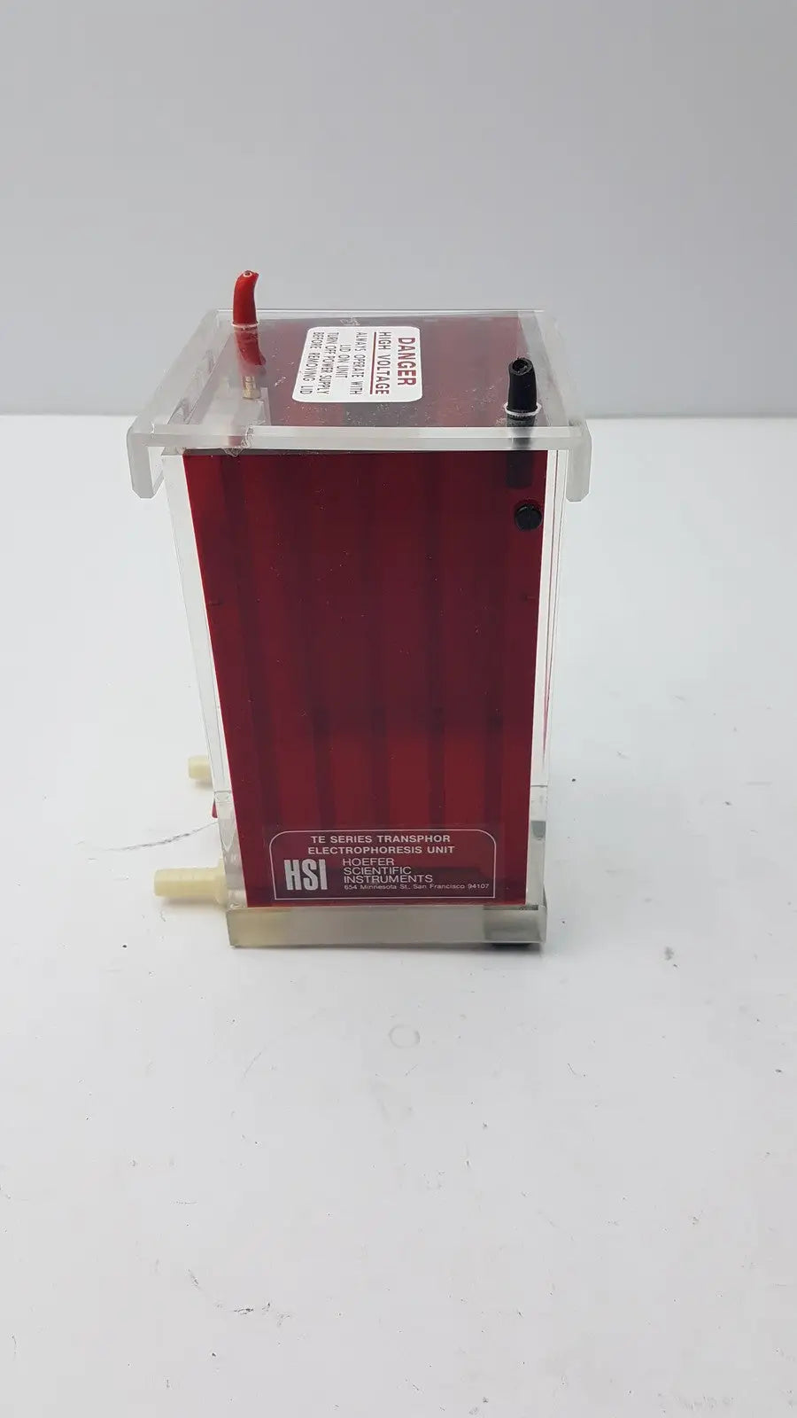 Hoefer TE Series Transphor Electrophoresis Unit Model TE22 - Transfer Tank