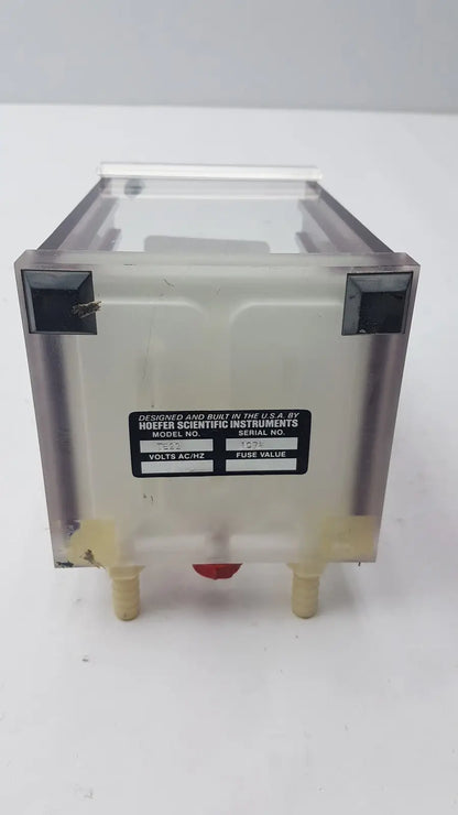 Hoefer TE Series Transphor Electrophoresis Unit Model TE22 - Transfer Tank