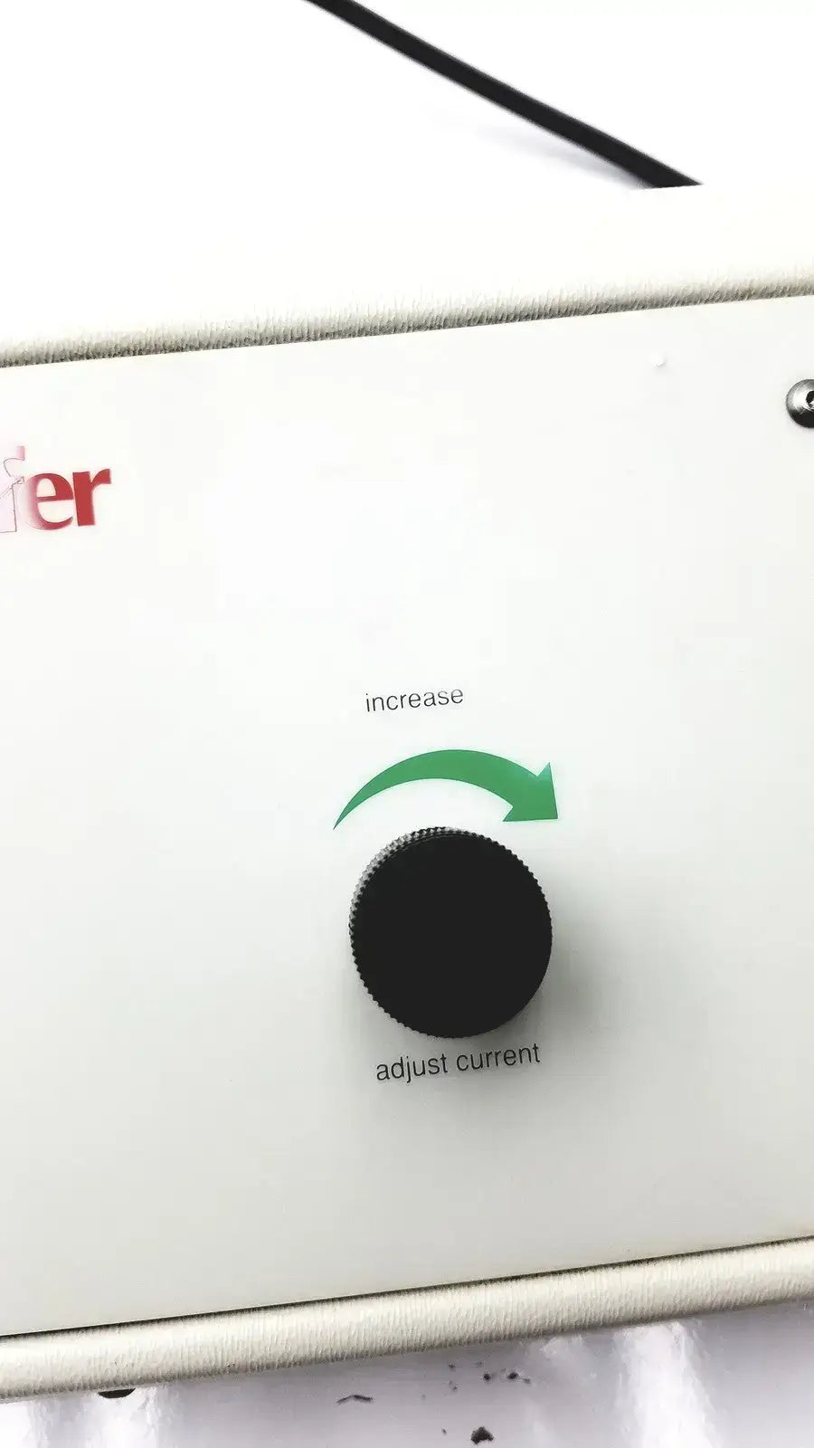Hoefer Transpher Power Lid Model No. TE 50X - Laboratory Equipment Part