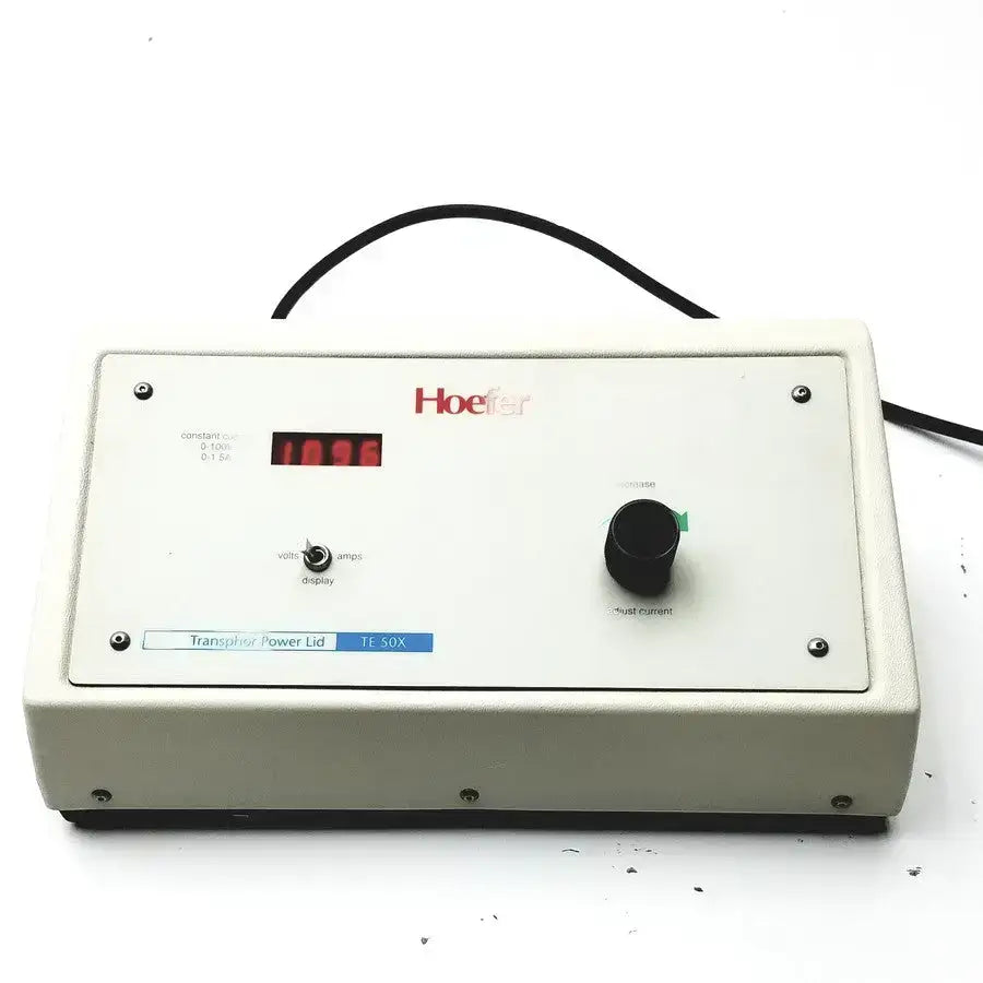 Hoefer Transpher Power Lid Model No. TE 50X - Laboratory Equipment Part