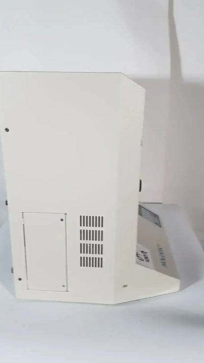 Off-white hologic thinprep 2000 processor with vented side panel and access door for biomedical evaluation and reuse medical use