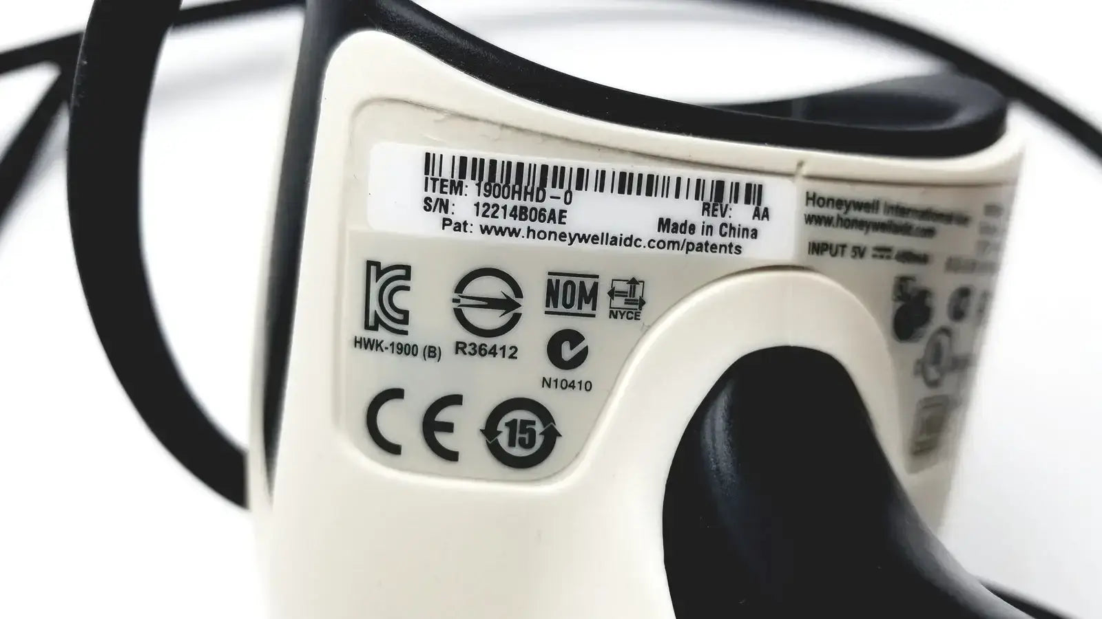 Honeywell USB Handheld barcode scanner. Model Xenon 1900 (1900HHD-0) - Barcode Scanner