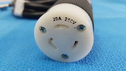Hospital Grade 20A 250V Locking Power Cord Cable