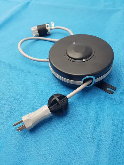 Hospital Grade Extension Cord Reel with IEC Compliant Plug