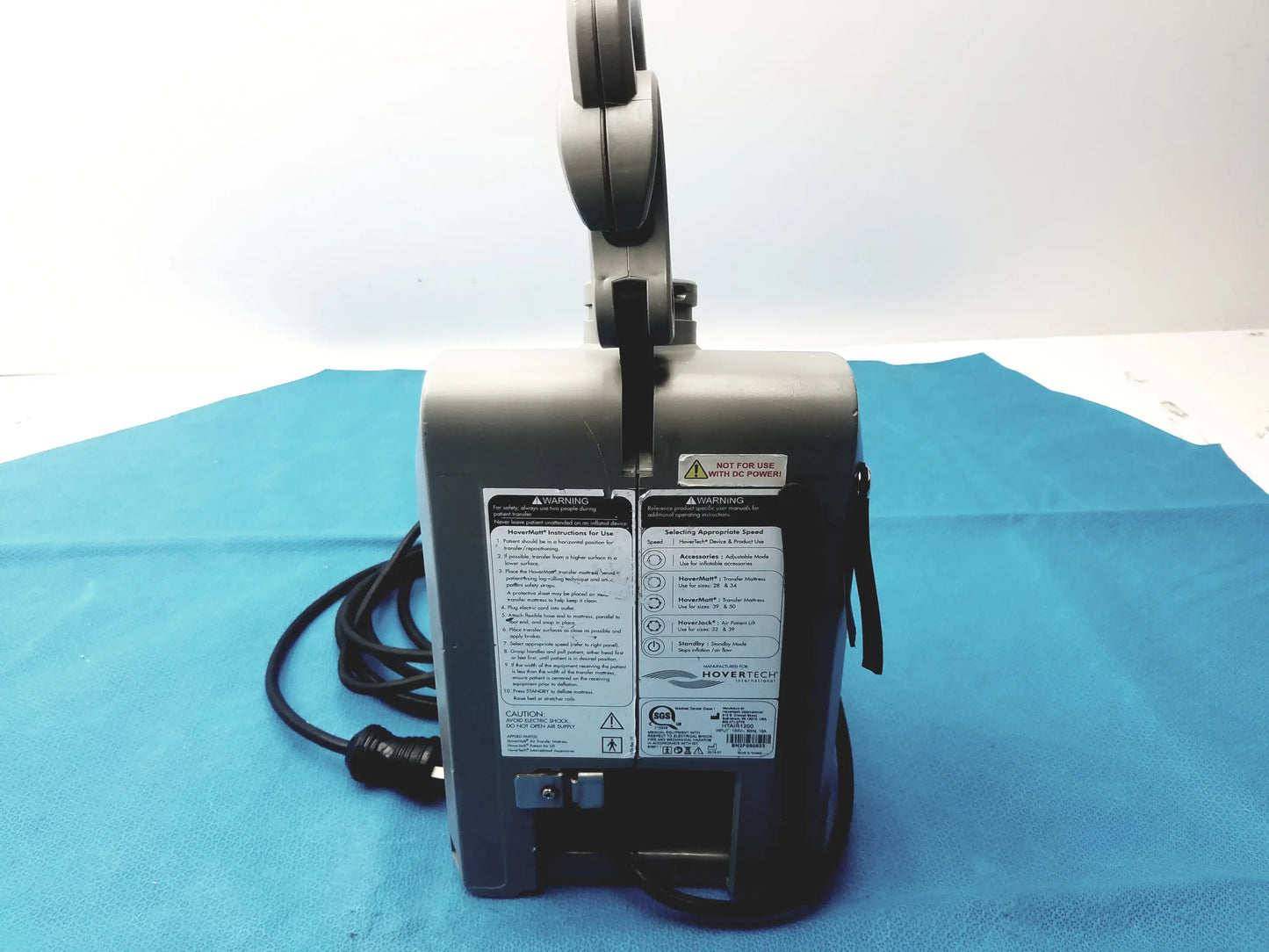 HoverTech HTAIR1200 Patient Transfer System Pump