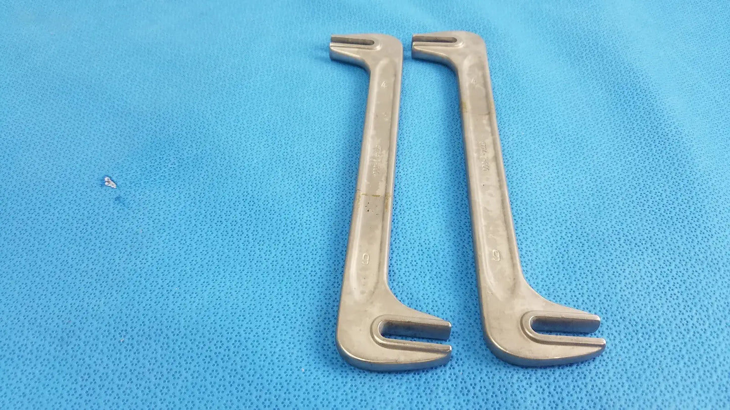Howmedica 5774-1-000 Orthopedic Surgical Bending Iron - Lot of 2
