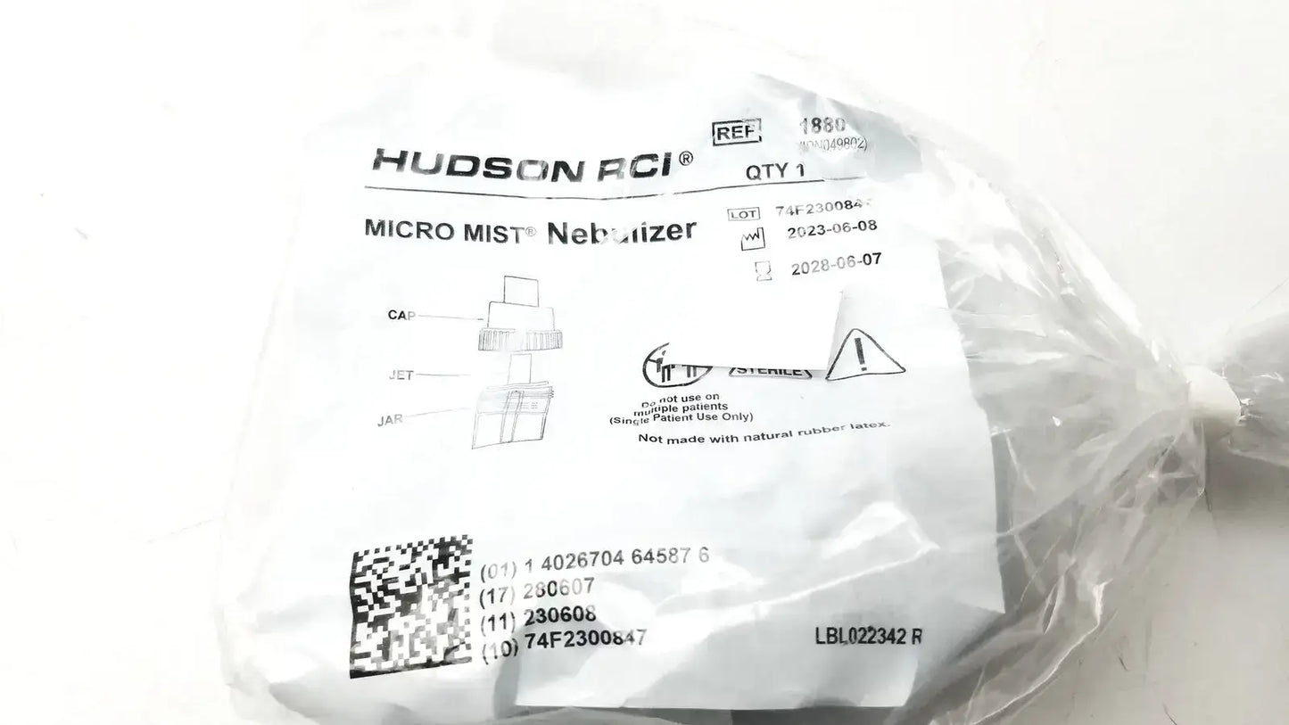 Hudson RCI 1880 Micro Mist Nebuliizer Lot Of 5 - Nebulizer