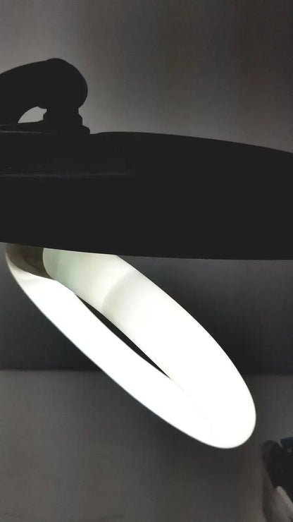 Illuminated Desk Base Bubble Table Lamp in Working Condition