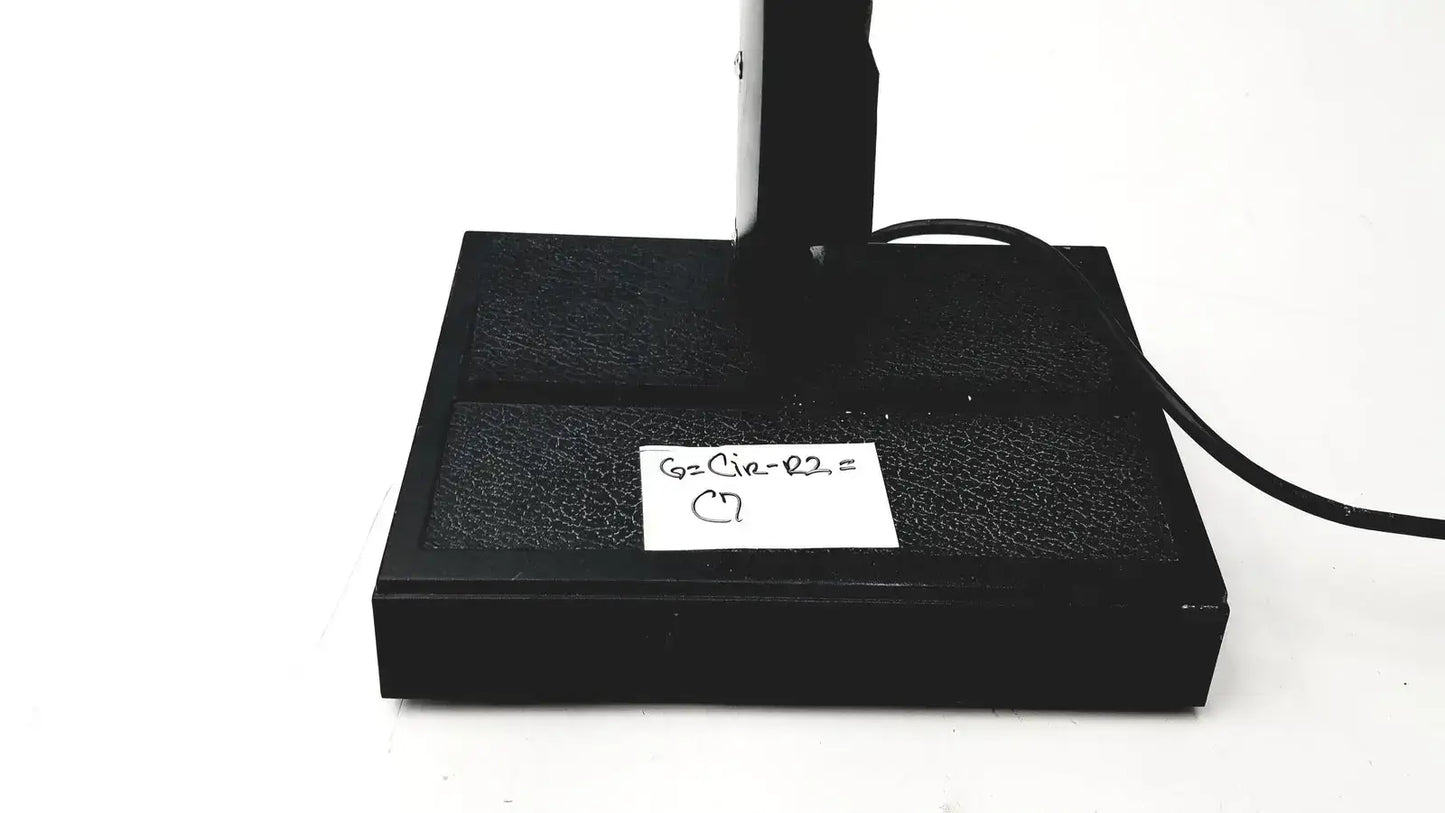 Illuminated Desk Base Bubble Table Lamp in Working Condition