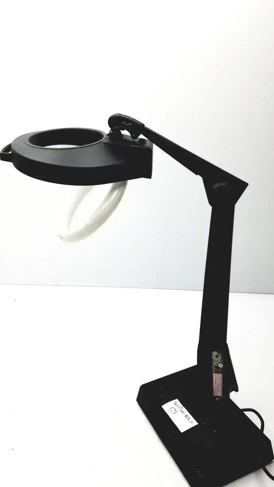 Illuminated Desk Base Bubble Table Lamp in Working Condition