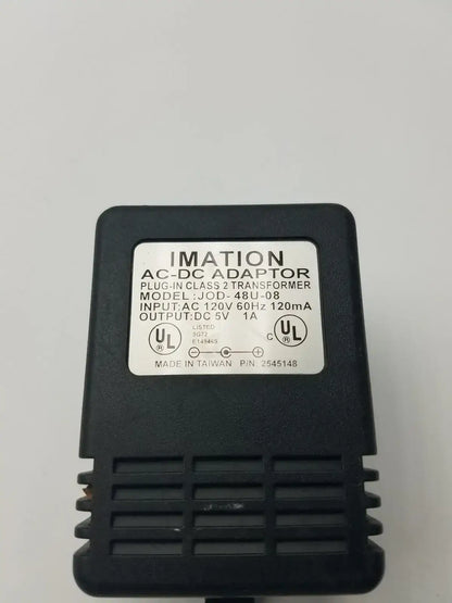 Imation 5V 1A AC-DC Adaptor Model JOD-48U-08 - Power Adapter