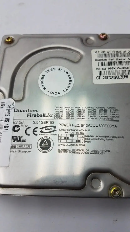 Industrial Device Hard Disk LD30A014-01-A – For Quantum BS311B7 36 System - Replacement Drive