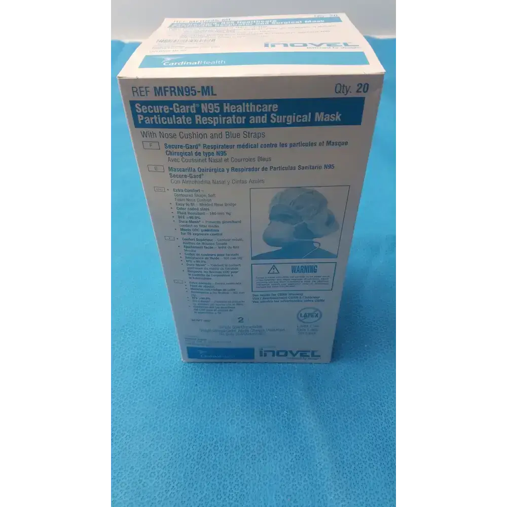 Inovel MFR N95-ML Secure-Gard N95 Healthcare Mask - Respirator
