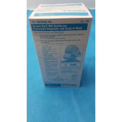 Inovel MFR N95-ML Secure-Gard N95 Healthcare Mask - Respirator