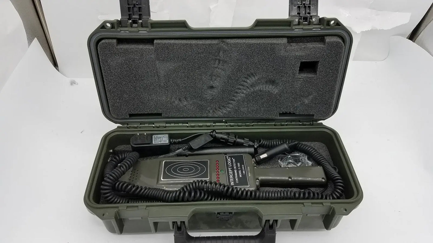 Intercept Logic C-1000 Contraband Detector Handheld Kit with Case