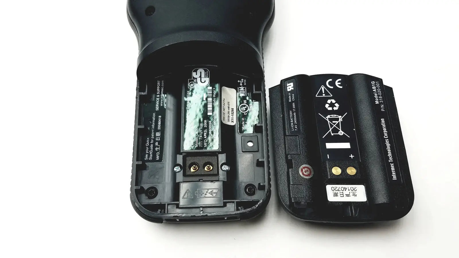Intermec CK30 Silver Wireless Handheld Bluetooth Imager Laser With Battery - Mobile Computer