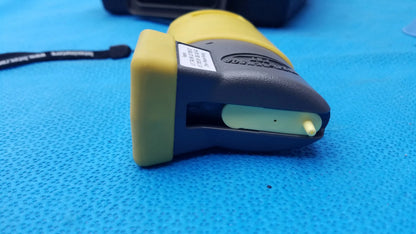 Intoximeters alco-sensor fst portable handheld alcohol test breathalyzer with yellow and black stun gun and white safety pin