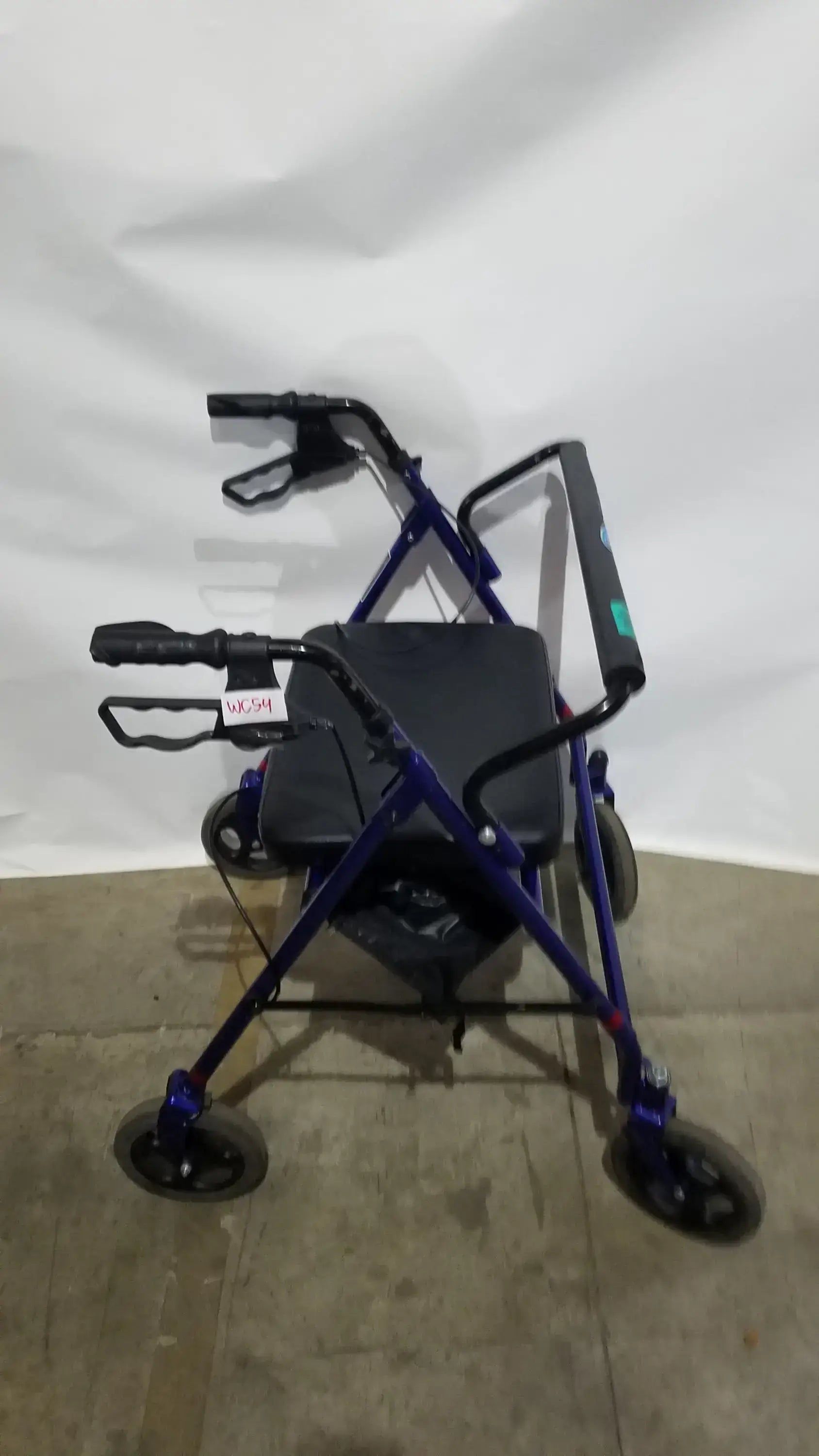 Invacare 4-Wheel Rollator Walker with Seat