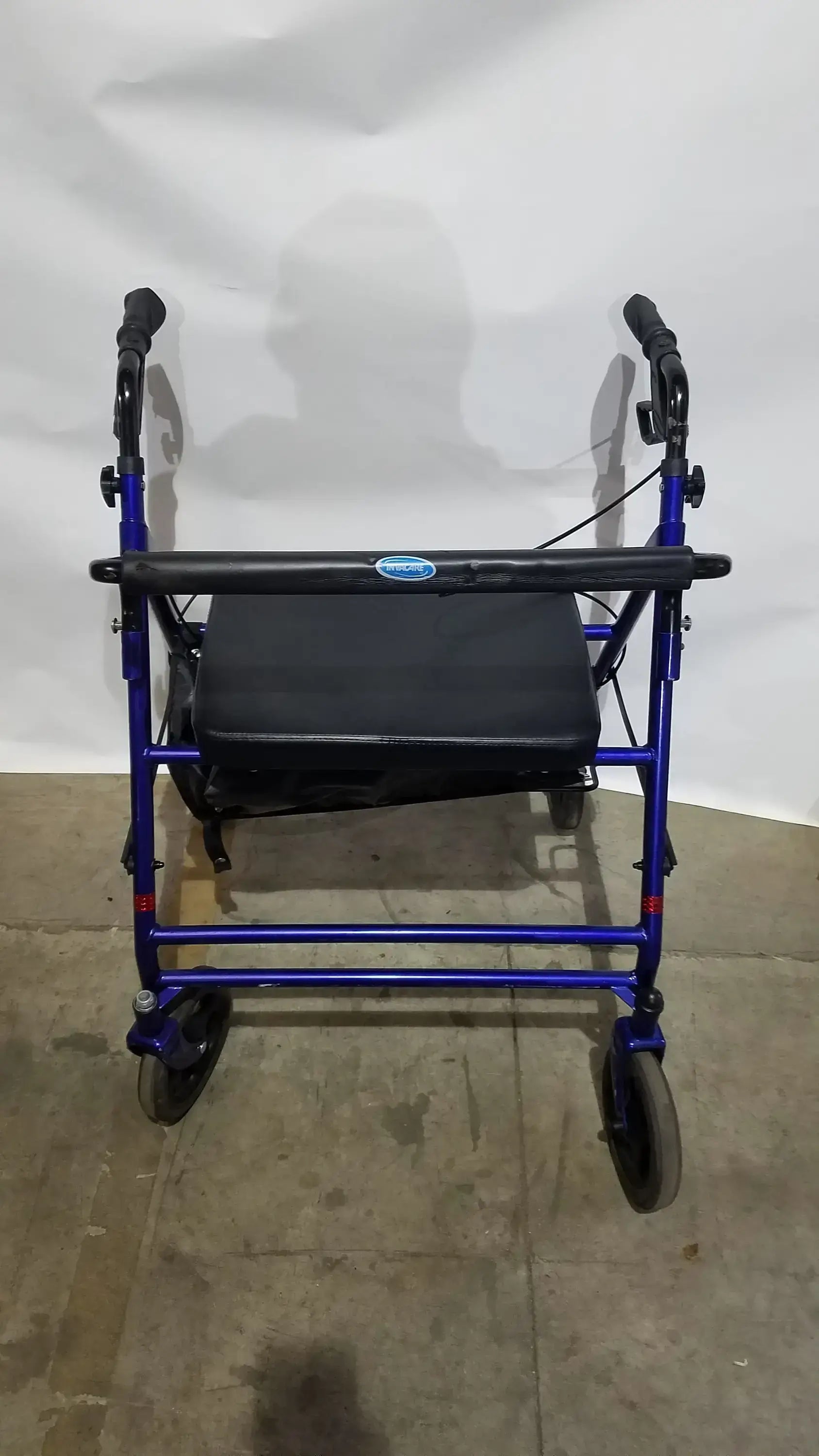 Invacare 4-Wheel Rollator Walker with Seat