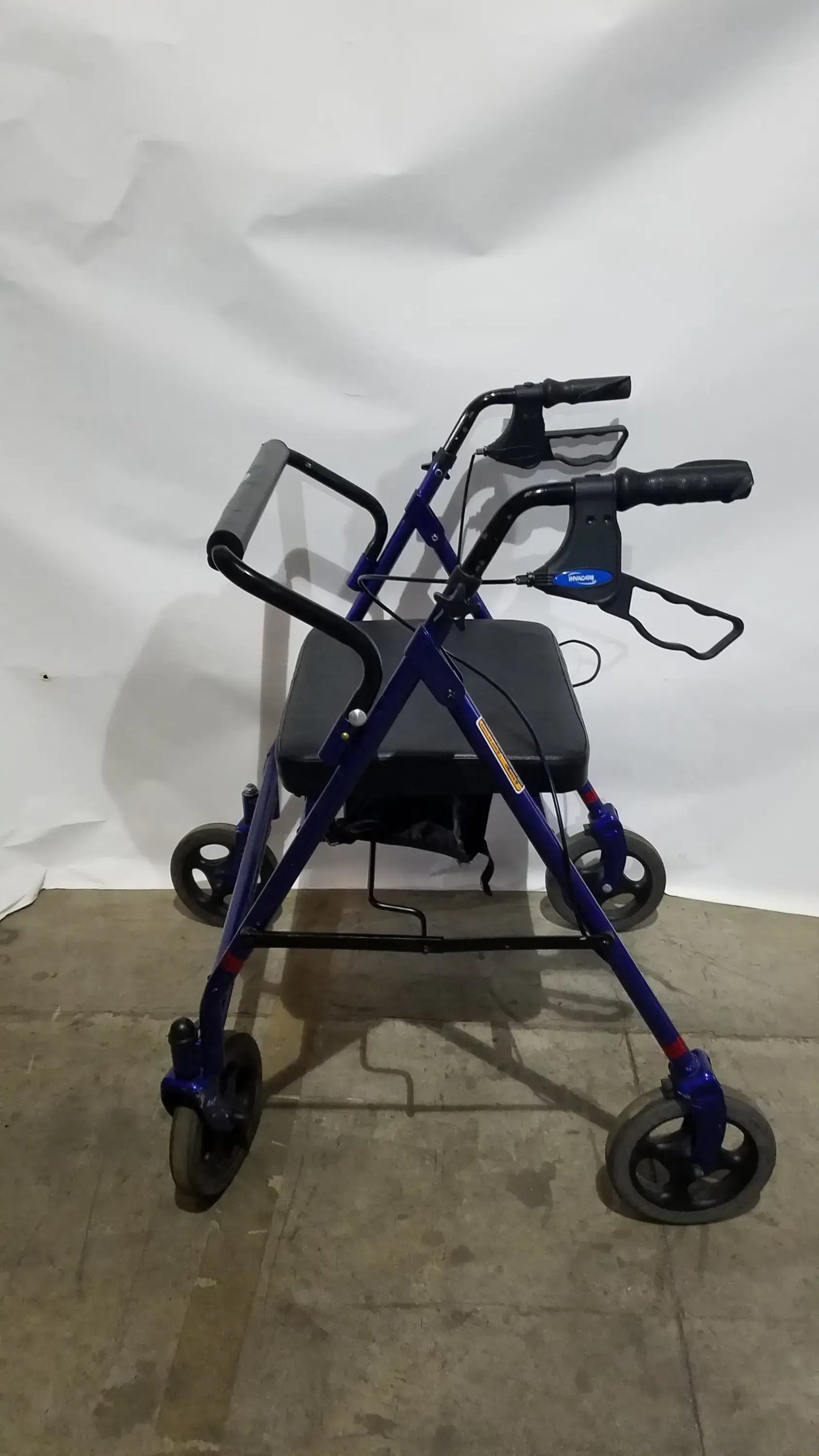 Invacare 4-Wheel Rollator Walker with Seat