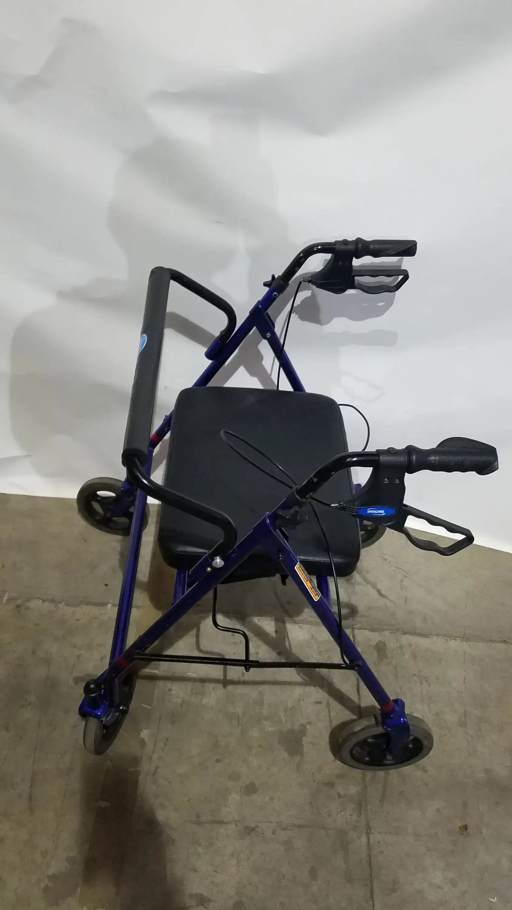 Invacare 4-Wheel Rollator Walker with Seat