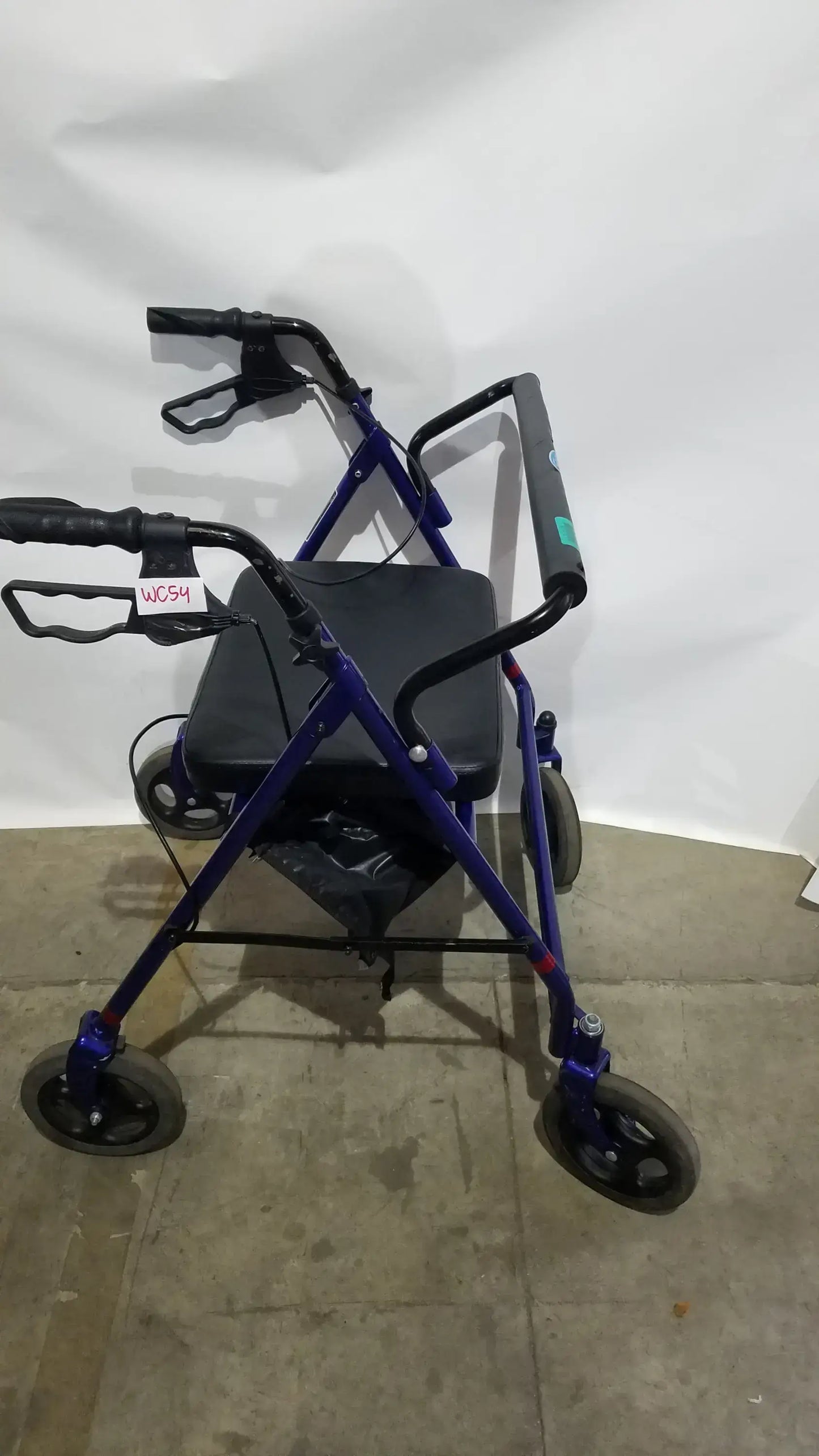 Invacare 4-Wheel Rollator Walker with Seat