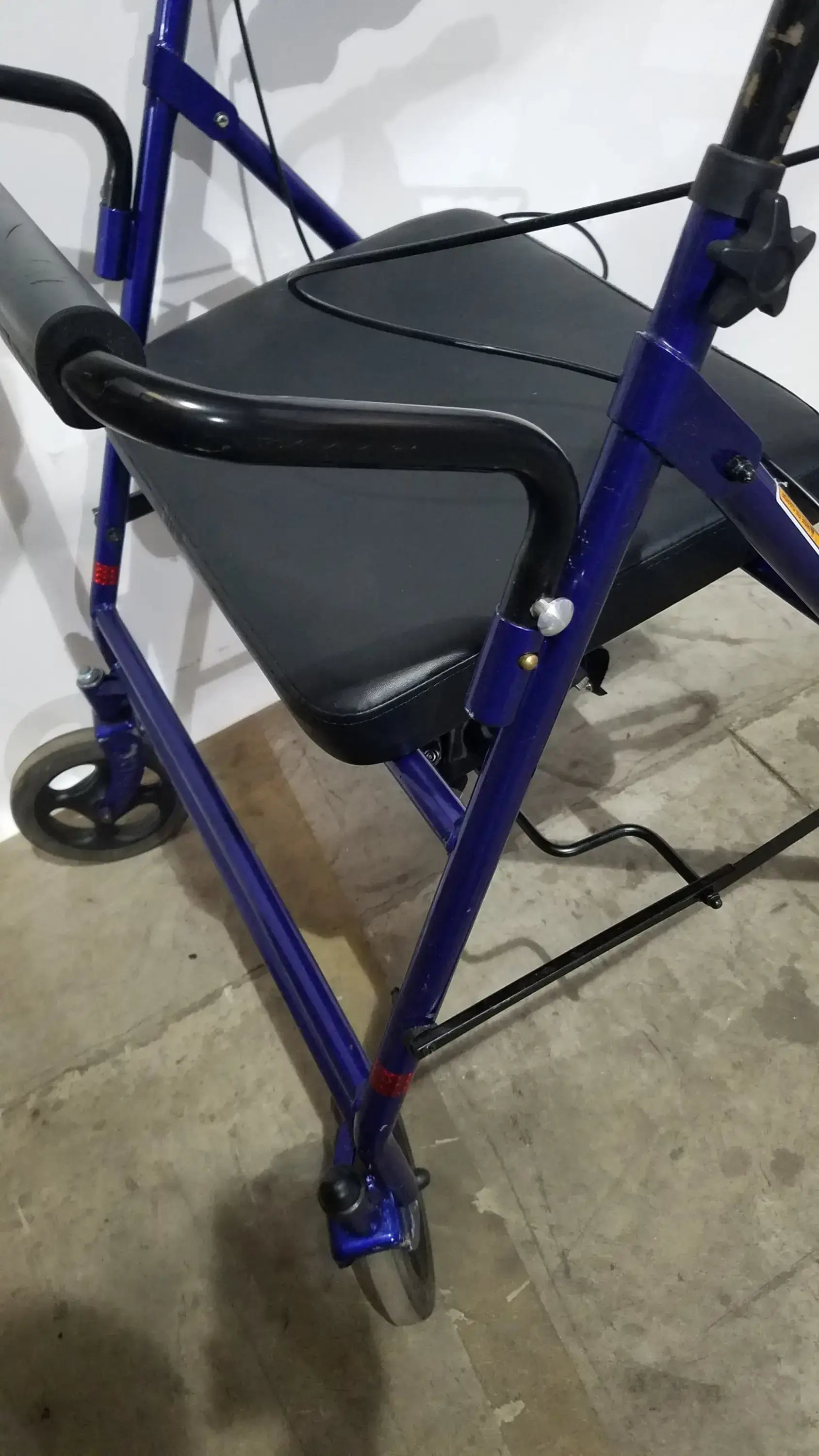 Invacare 4-Wheel Rollator Walker with Seat