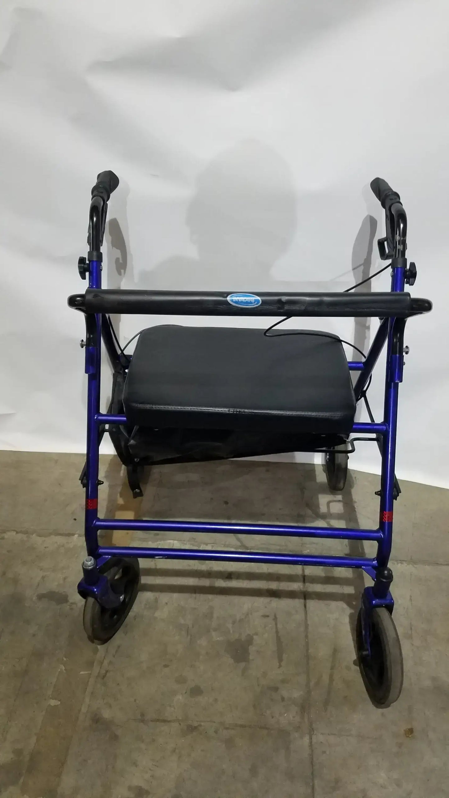 Invacare 4-Wheel Rollator Walker with Seat