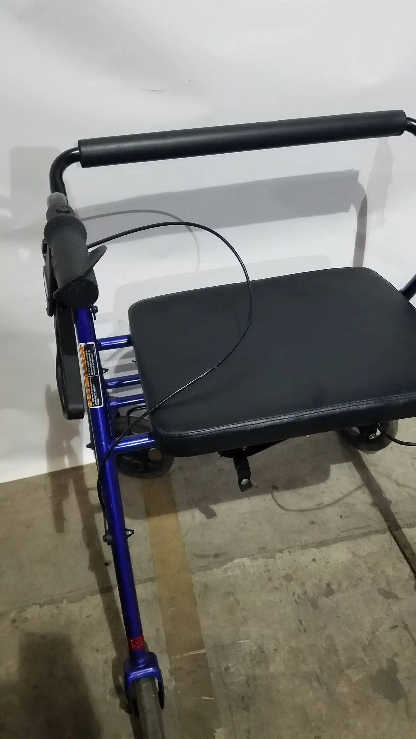Invacare 4-Wheel Rollator Walker with Seat