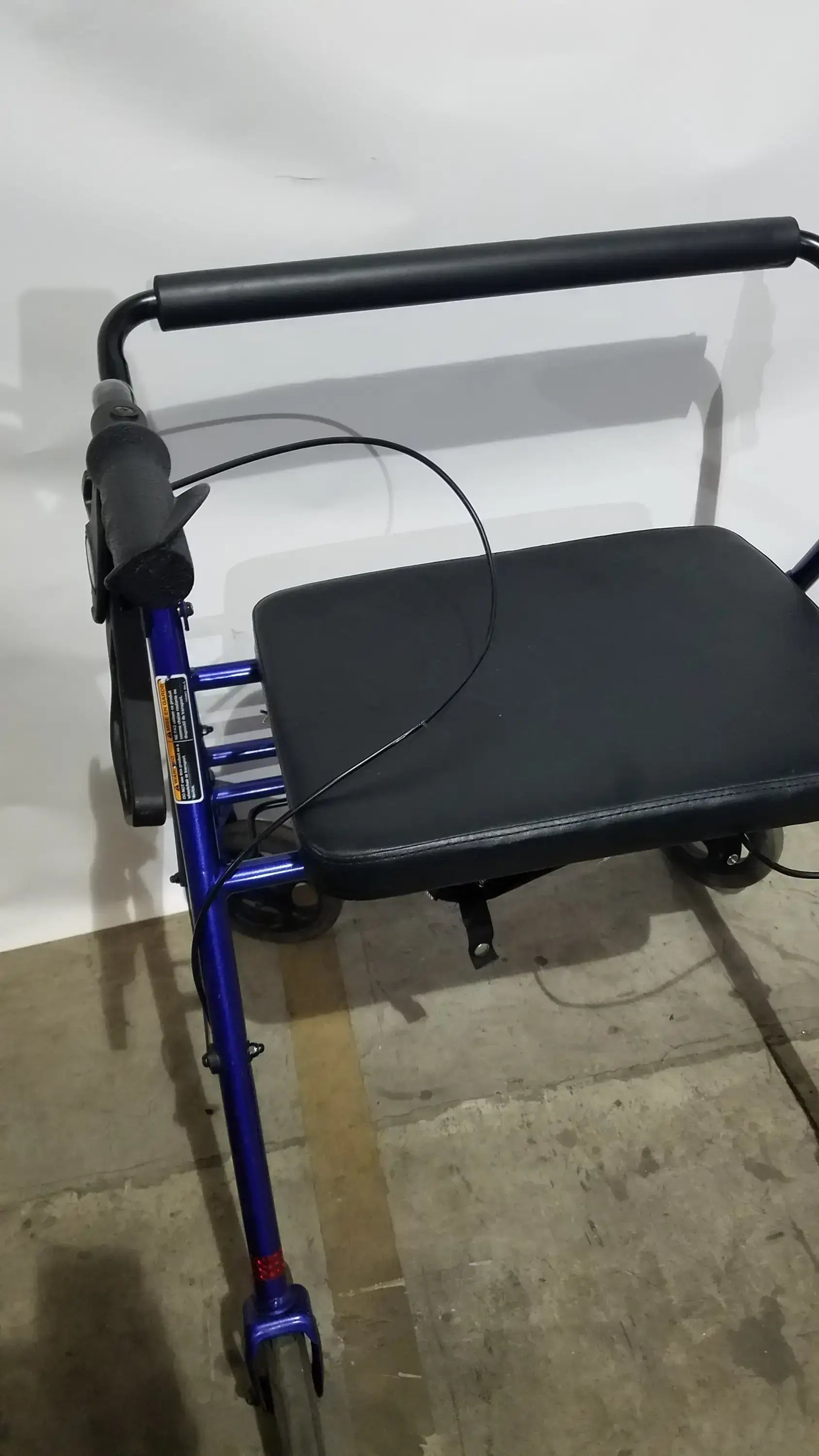 Invacare 4-Wheel Rollator Walker with Seat