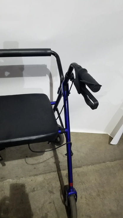 Invacare 4-Wheel Rollator Walker with Seat
