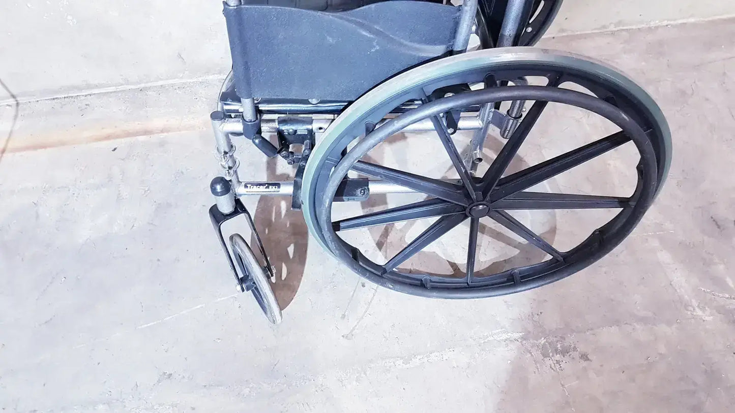 Invacare Tracer EX2 Wheelchair for Adults Standard Folding 20 Inch Seat 250 Lb