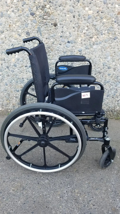 Invacare Tracer SX5 Black Wheelchair Armrests