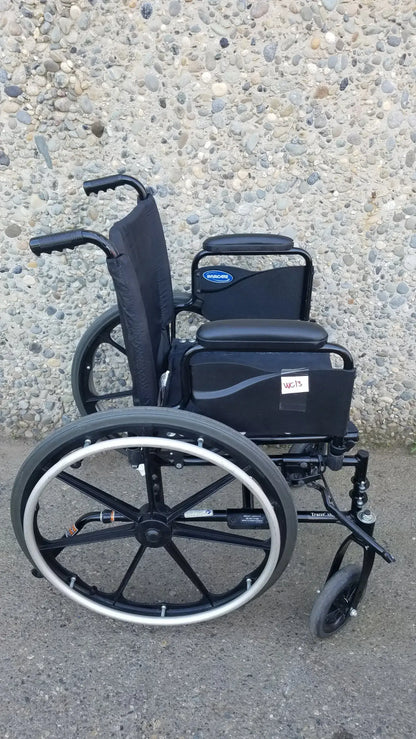 Invacare Tracer SX5 Black Wheelchair Armrests