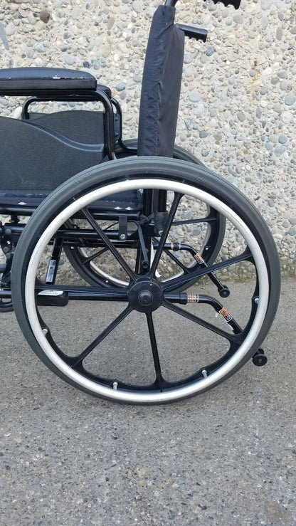 Invacare Tracer SX5 Black Wheelchair Armrests